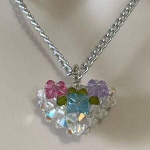 Swarovski Crystal Flower Necklace